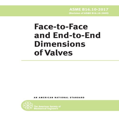 ASME B16.10-2017 Valvulas.pdf