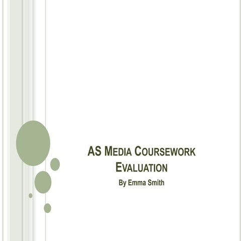 Media coursework | PPT