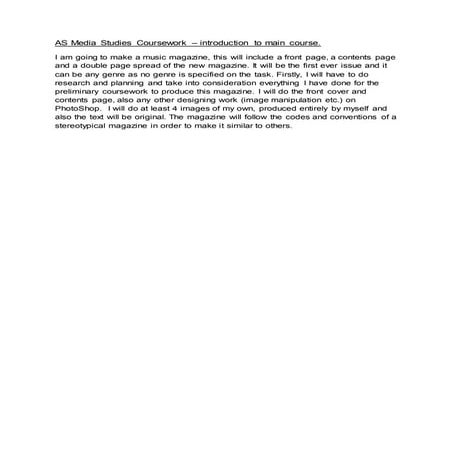 Introduction to coursework | DOCX