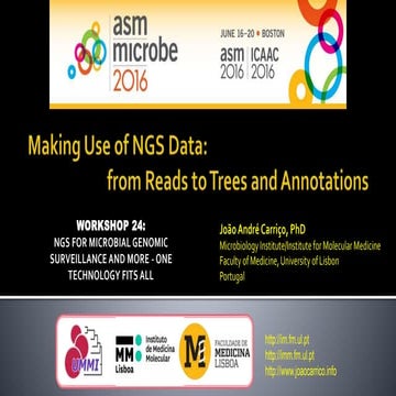 Making Use of NGS Data: From Reads to Trees and Annotations