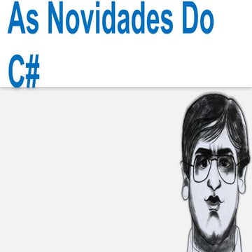 As Novidades Do C# 4.0 - NetPonto