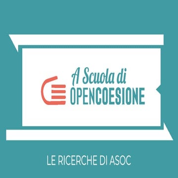 Le ricerche di ASOC