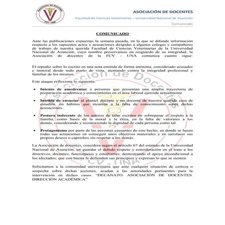 Asociación de docentes