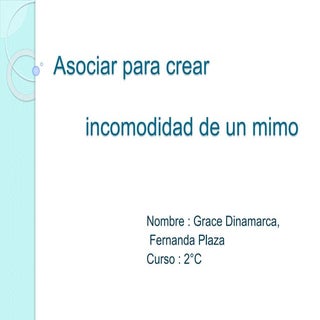 Asociar para crear 2
