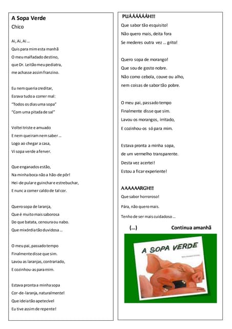 A sopa verde 13 out. 2ªf