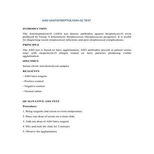 ASO_Test clinical microbiology notes... | DOCX