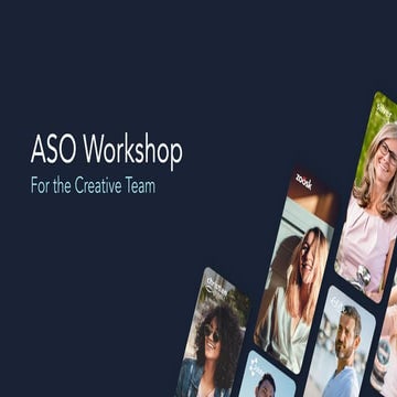 Aso workshop for the creative team