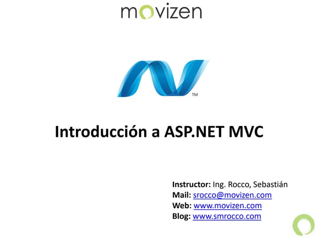 Introducción a ASP.NET MVC