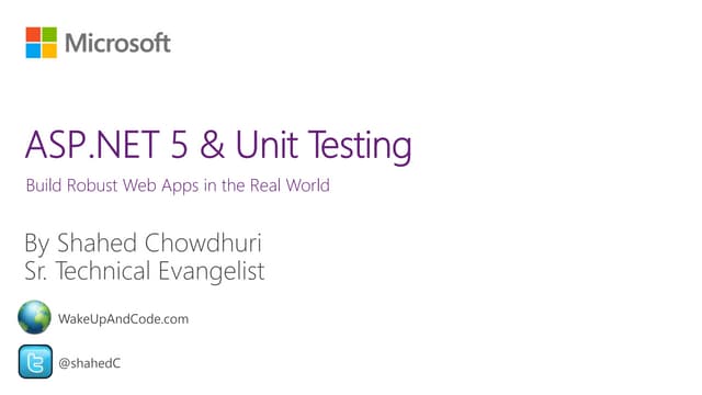 ASP.NET 5 & Unit Testing