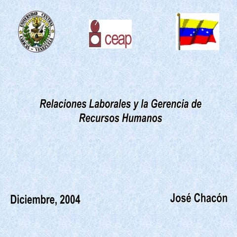 Relaciones Laborales