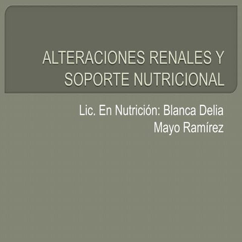 Aspectos diagnósticos y terapeúticos