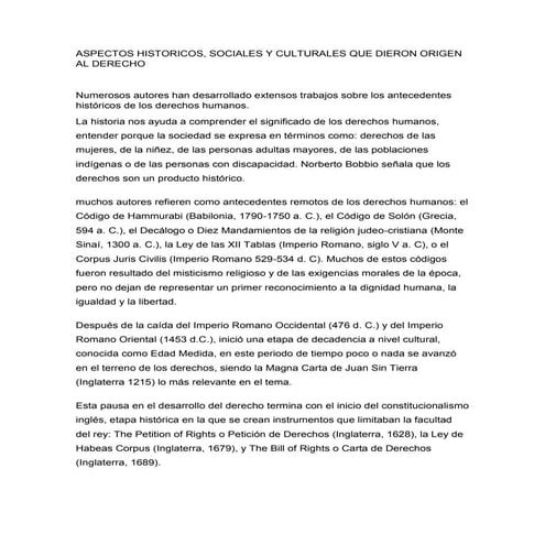 Historia de los derechos humanos de guatemala | PDF