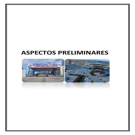 Aspectos preliminares