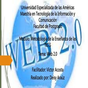 Aspectos relevantes de web 2.0