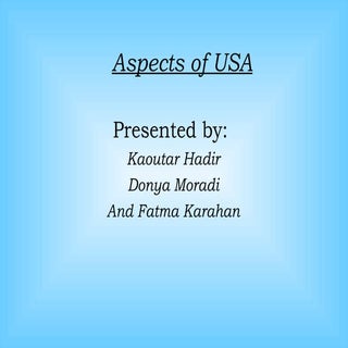 Aspects of usa[1][1]
