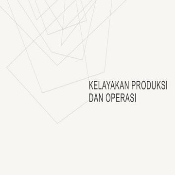 Aspek Produksi dan Operasi Studi Kelayakan Bisnis.pptx