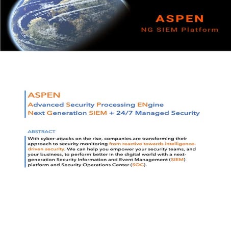 ASPEN Brochure