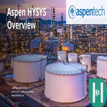 Comprehensive Overview of Aspen HYSYS Process Simulation Software for ...