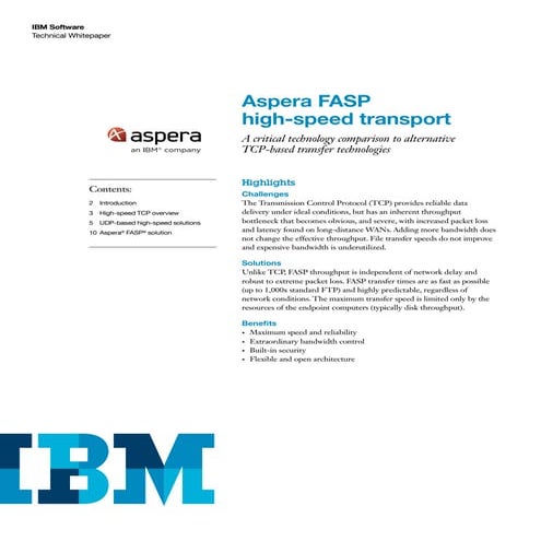 IBM & Aspera