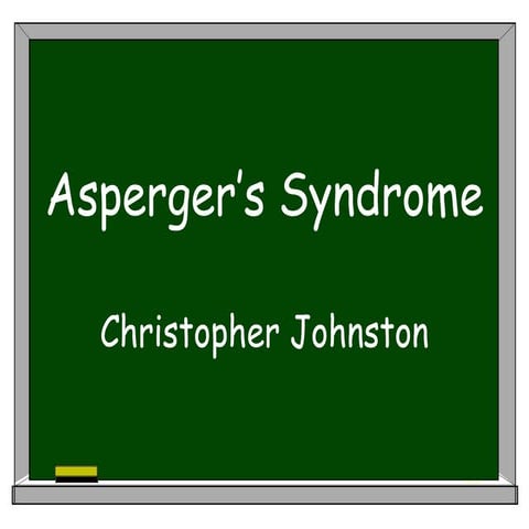Asperger's presentation