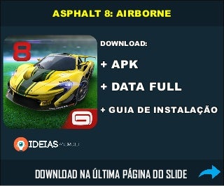 DOWNLOAD: Asphalt 8: Airborne APK + DATA via Torrent (Completo)