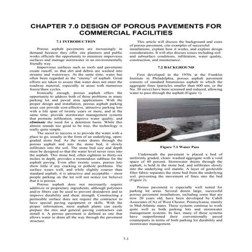 Porous Asphalt | PDF