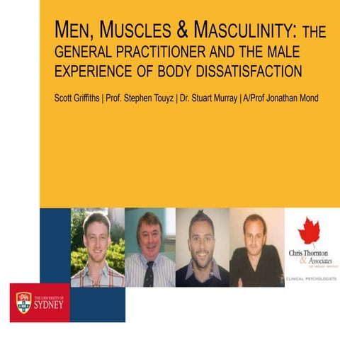Men, muscles and masculinity: The general practitioner and the male experienc...