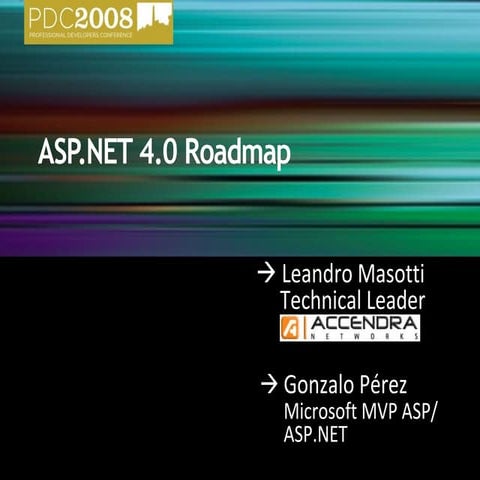 Asp.Net 4.0 Roadmap