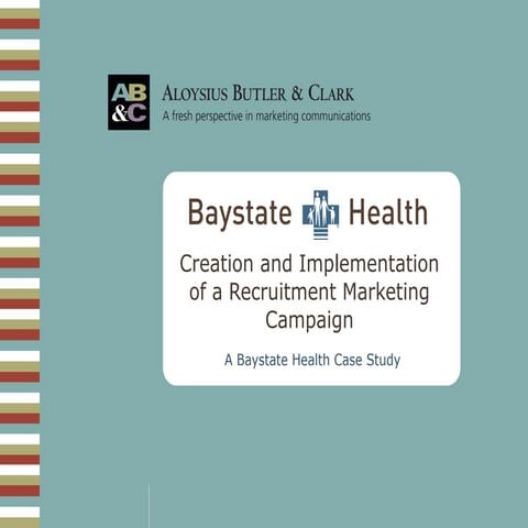 2011 - ASPR presentation (ab+c & Baystate Health)