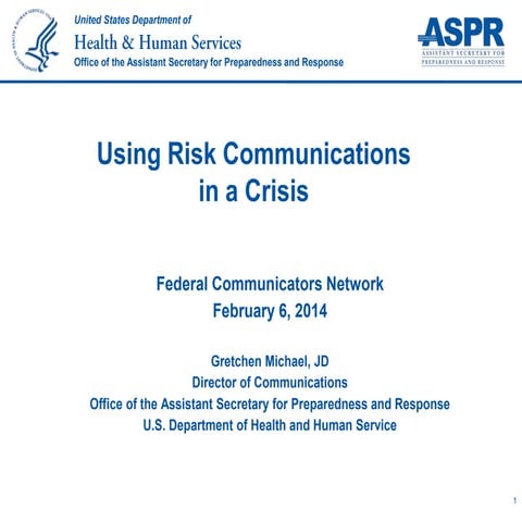 Federal Communicators Network handout | PDF