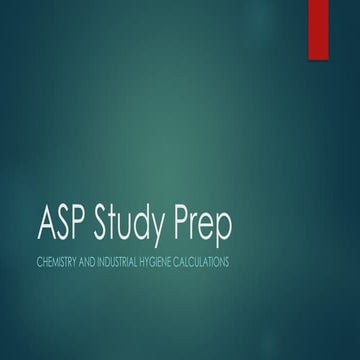 Chemical process calculation in petroleum engineering | PPTX