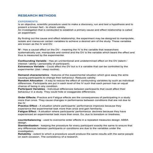 As Psychology Notes - Caienotesofficial.pdf informative notes for AS students