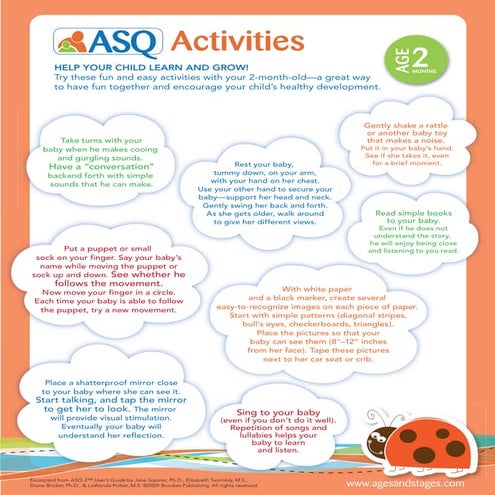 ASQ-3 Parent Activities