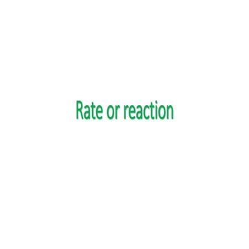 As rate