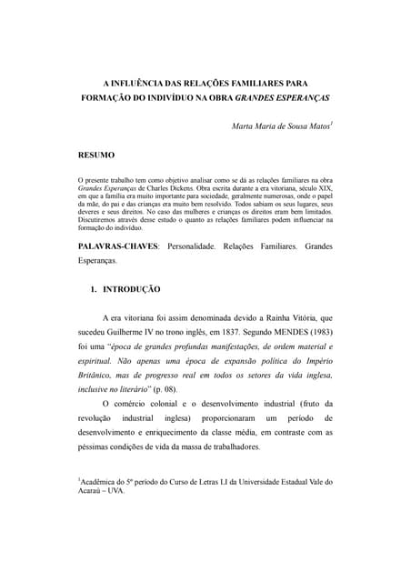 As relações familiares em grandes e...
