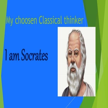 Socrates Philosophy | PPTX