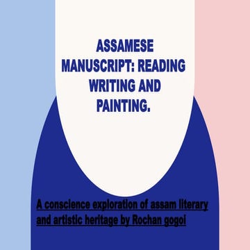 Exploring Assamese Manuscripts: Reading, Writing, and Painting ...