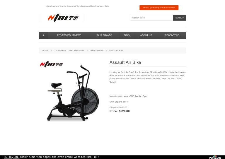 assault bike price