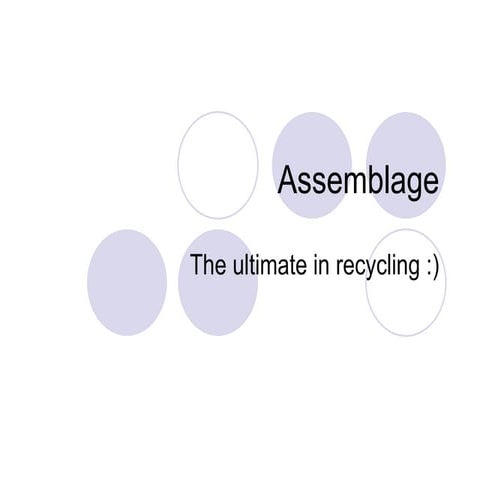 Assemblage PowerPoint