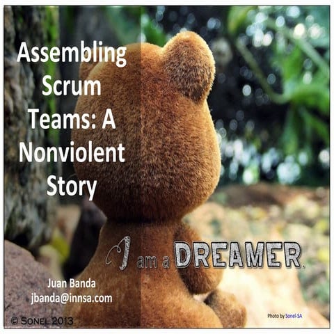 Assembling Scrum Teams: A Nonviolent Story