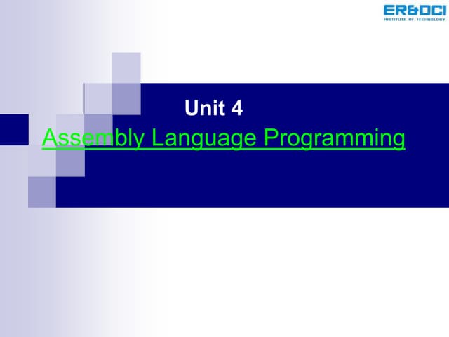 Assembly | PPT
