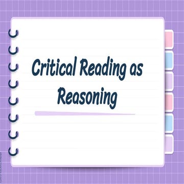 Assertions and determining textual evidence | PPTX