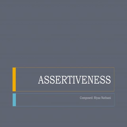 Assertiveness