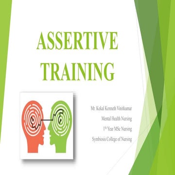 Assertive training 