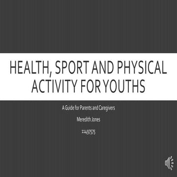 Importance of sports in our life by Shreyansh Gupta | PPTX