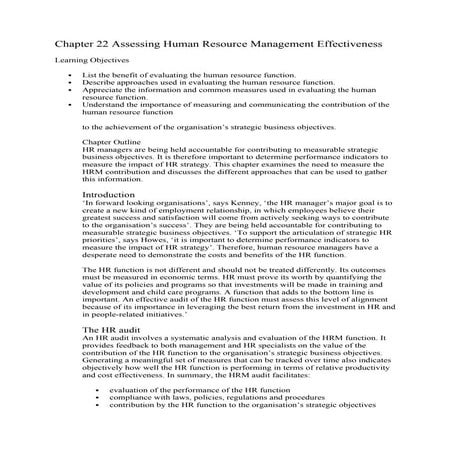 Assessing Human Resource Management Effectiveness.docx