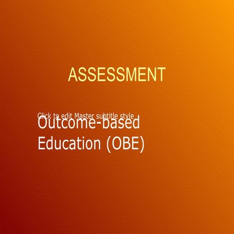Assessment.obe