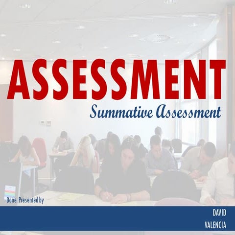 Assessment