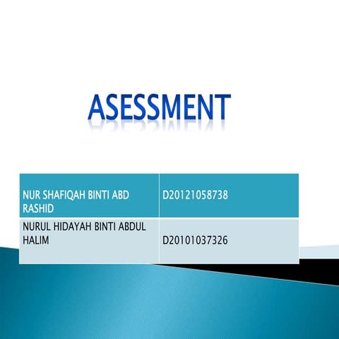 Assessment