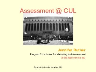 Assessment @ CUL